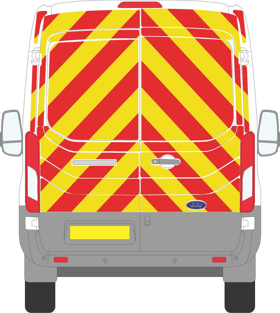 Ford Transit H2 Roof 2019 - 2026 Chevron Kit – Chevrons Online